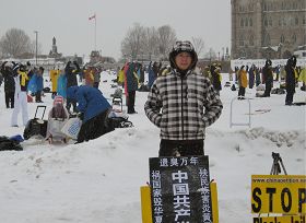 「洋上訪」孫武俊：法輪功在為所有人承受