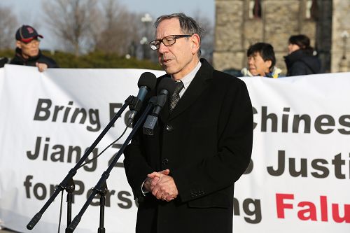 圖9：加拿大前司法部長考特勒（Irwin Cotler）先生