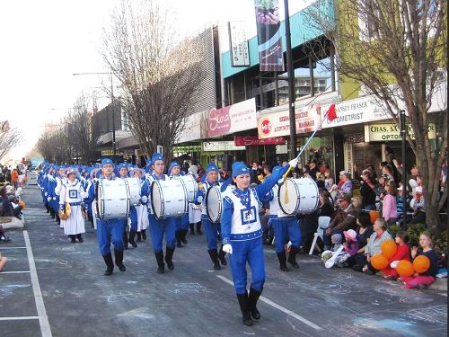 天國樂團也再次應邀參加了此慶祝活動