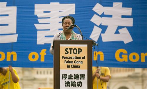 圖4：美國德州國會眾議員希拉﹒傑克遜﹒李（Sheila Jackson Lee）