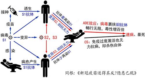 '圖2：ADE效應簡要圖示。'