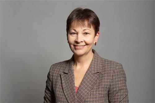 '圖2：卡羅琳﹒盧卡斯議員（Caroline Lucas MP）（英國議會官方網站）'