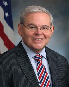 新澤西州民主黨聯邦參議員羅伯特﹒梅楠德茲（Robert Menendez）和他的聲明